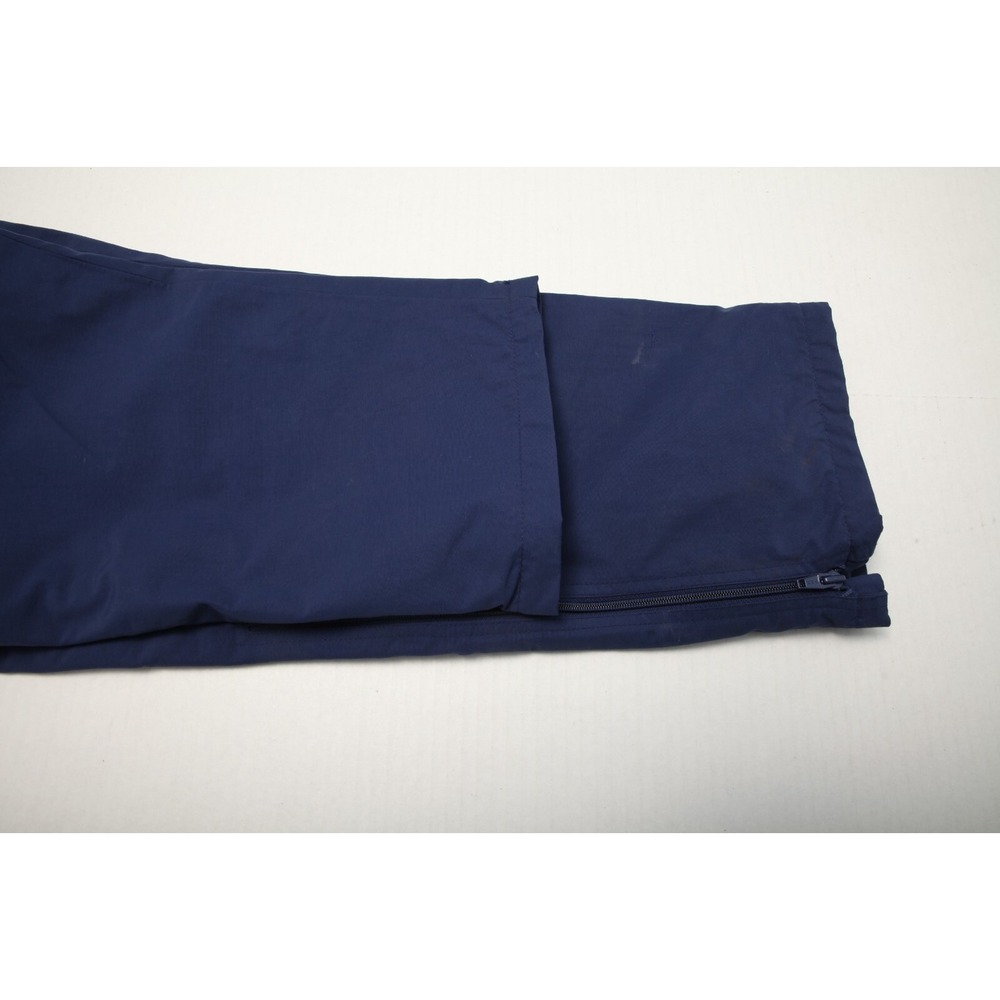 Vintage Eddie Bauer Pants Mens Medium Blue Nylon Goretex Waterproof Zip Ankles - Picture 14 of 16